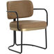 Jalen Milliken Cognac Dining Armchair
